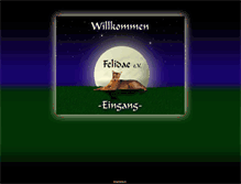 Tablet Screenshot of felidae-ev.de